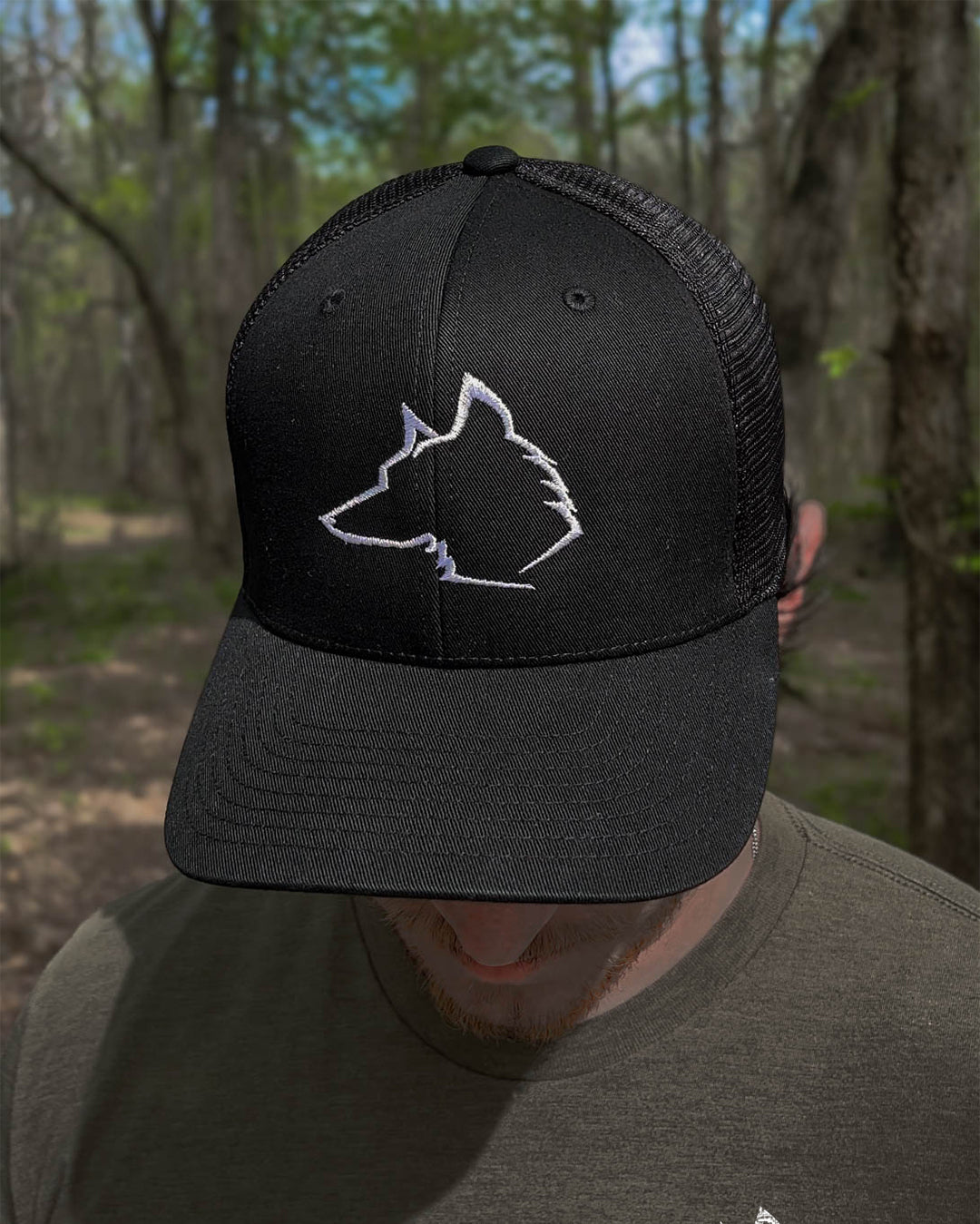 Shepherd Mark Snapback Hat - Black/White